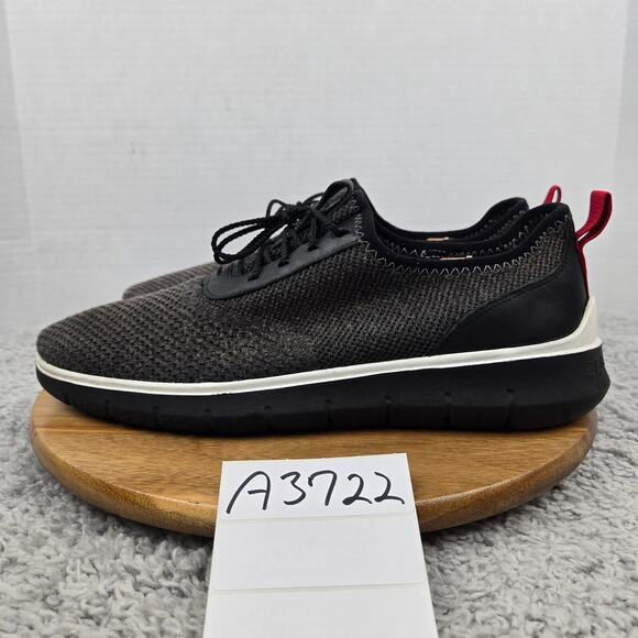 Cole Haan Mens 11.5 Generation ZeroGrand Black Stitchlite Daily Casual Sneaker - Picture 1 of 12